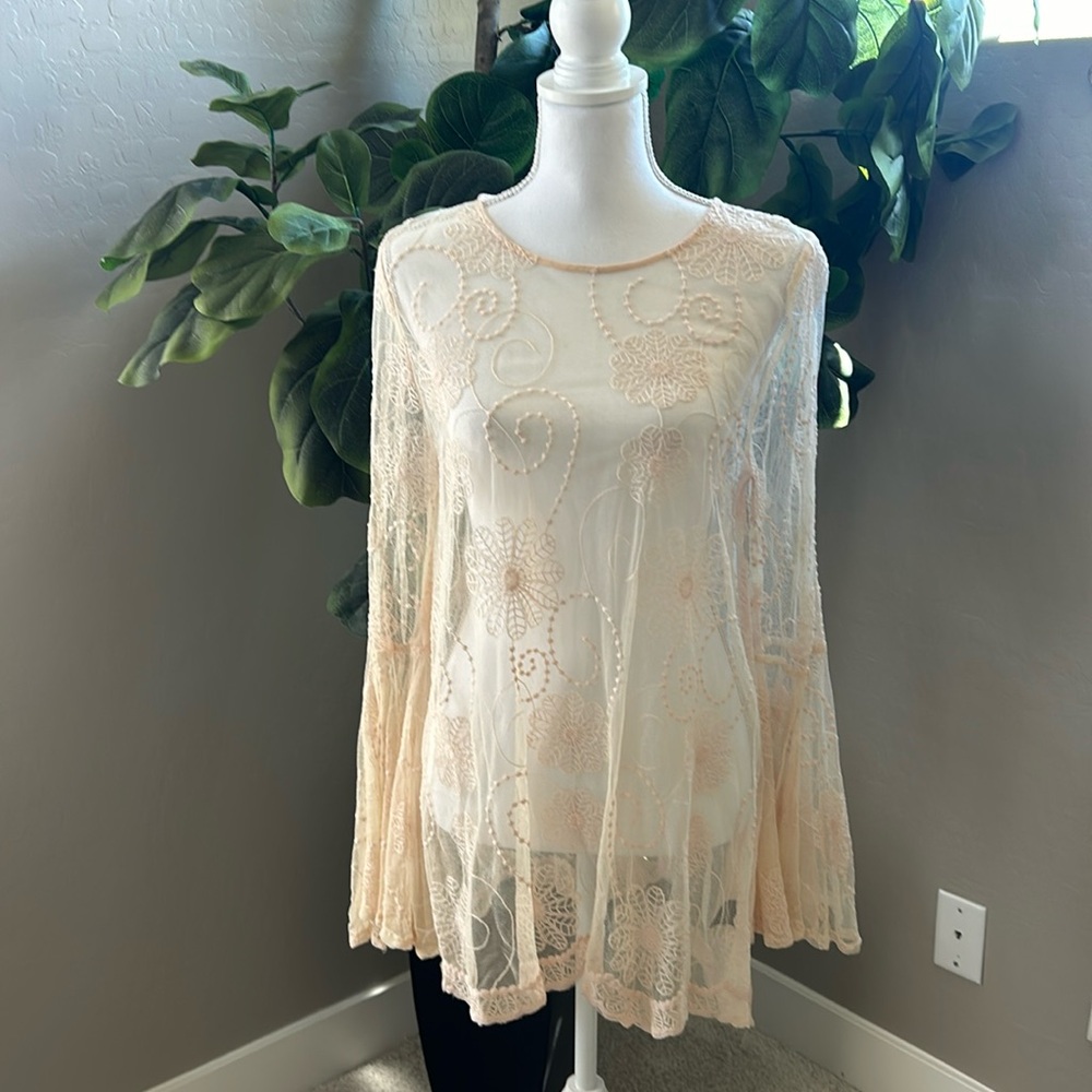 M FREDRIC Vintage Style Blouse